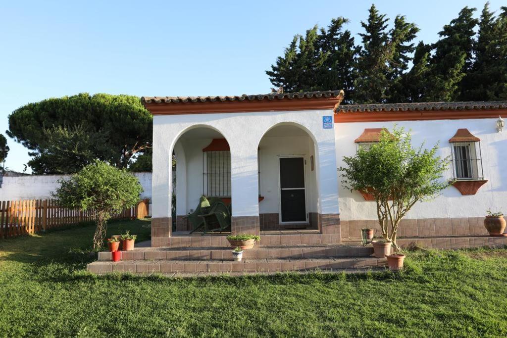 Chalet Con Piscina, Amplio Jardin Y Aire Acondicionado Chiclana de la Frontera Buitenkant foto