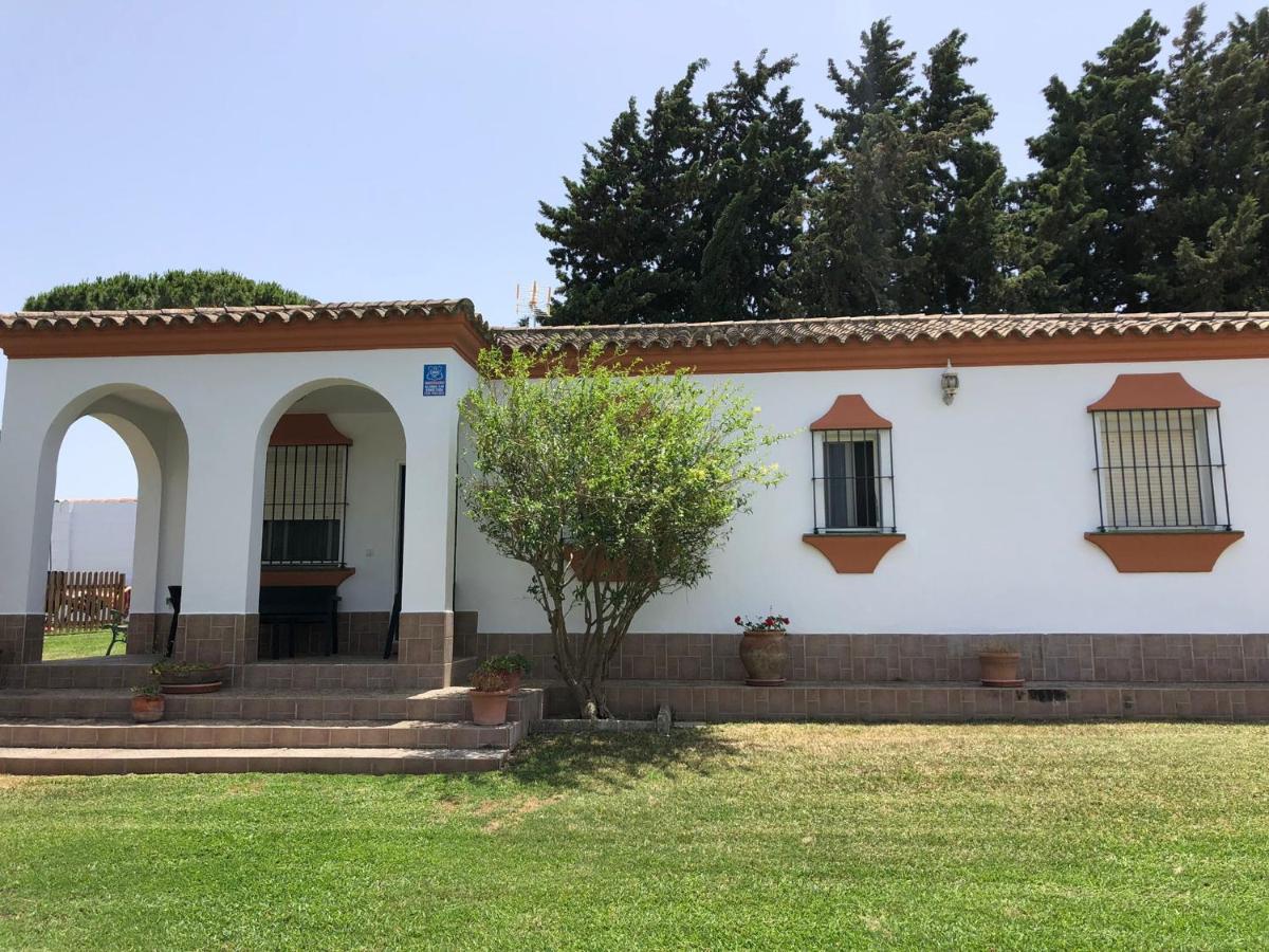 Chalet Con Piscina, Amplio Jardin Y Aire Acondicionado Chiclana de la Frontera Buitenkant foto